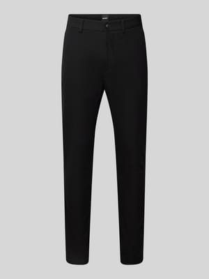 Slim fit pantalon van katoenmix, model 'KANTON' Shop The Look MANNEQUINE