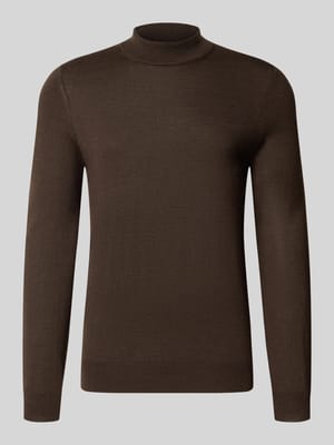 Regular Fit Turtleneck aus Woll-Mix Shop The Look MANNEQUINE