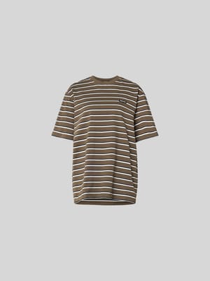 Oversized T-Shirt mit Logo-Patch Shop The Look MANNEQUINE
