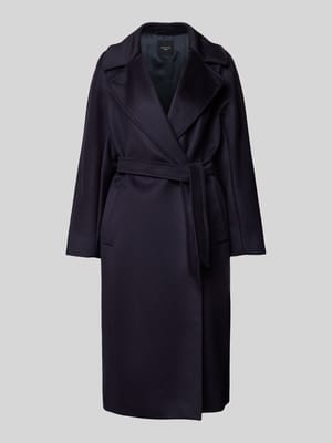 Regular Fit Wollmantel aus reiner Schwurwolle Modell 'RESINA' Shop The Look MANNEQUINE