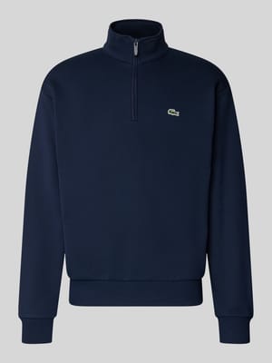 Regular Fit Troyer aus Baumwoll-Mix ' Shop The Look MANNEQUINE