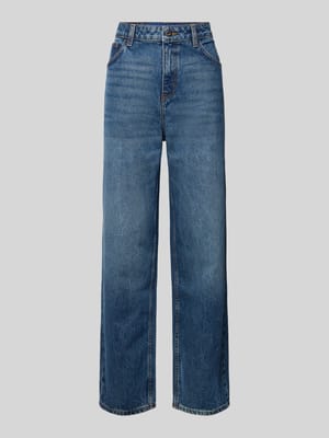 Wide Leg Jeans im 5-Pocket-Design Modell 'Leni' Shop The Look MANNEQUINE