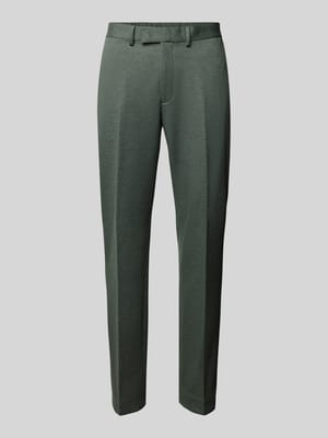 Slim fit stoffen broek met viscose Shop The Look MANNEQUINE