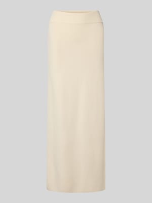 Regular Fit Maxirock aus Viskose-Mix Shop The Look MANNEQUINE