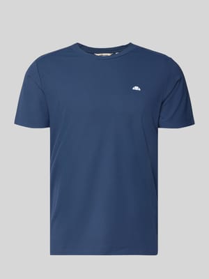 T-Shirt mit Strukturmuster Modell 'TELLER TEE' Shop The Look MANNEQUINE