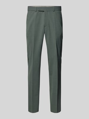 Regular Fit Bundfaltenhose mit Woll-Anteil Modell 'Sendrik' Shop The Look MANNEQUINE