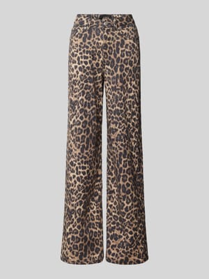 Wide leg jeans van katoenmix model 'ZOE SARAH' Shop The Look MANNEQUINE