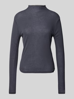 Gebreide pullover met opstaande kraag Shop The Look MANNEQUINE