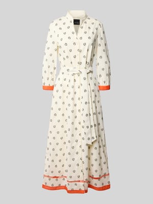 Maxikleid mit Zier-Bordüre Shop The Look MANNEQUINE