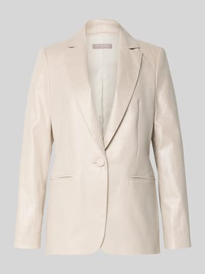 Żakiet o kroju regular fit z mieszanki lnu Shop The Look MANNEQUINE