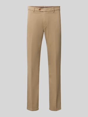 Regular Fit Chino aus Baumwoll-Mix Modell 'Lupus' Shop The Look MANNEQUINE