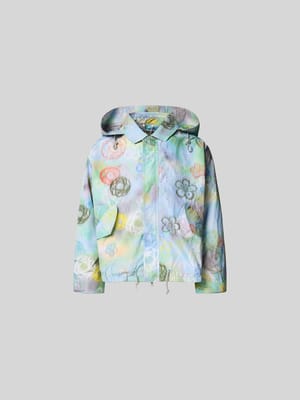 Jacke mit Kapuze und Umlegekragen Shop The Look MANNEQUINE