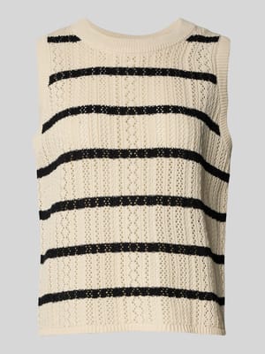 Bezrękawnik o kroju regular fit z czystej bawełny model ‘NUKA’ Shop The Look MANNEQUINE