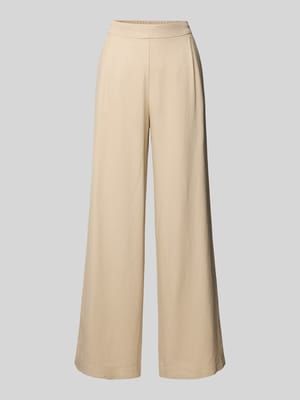 Linnen broek met elastische band, model 'JOLANDA' Shop The Look MANNEQUINE