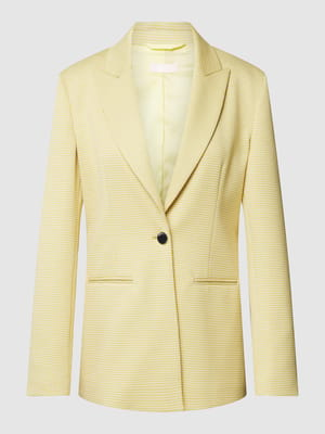 Blazer met structuurmotief Shop The Look MANNEQUINE