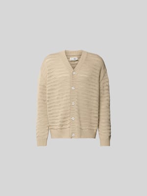 Relaxed Fit Cardigan in Strick-Optik Shop The Look MANNEQUINE