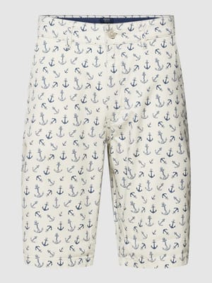 Bermudas mit Allover-Print Shop The Look MANNEQUINE