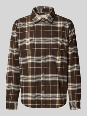 Regular fit vrijetijdsoverhemd met kentkraag, model 'Lennon' Shop The Look MANNEQUINE