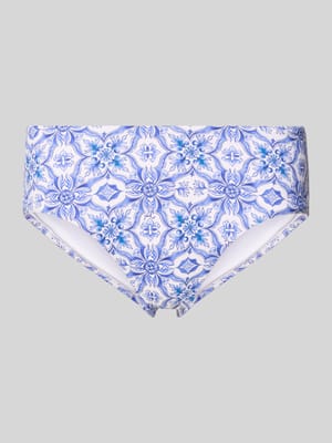 Slim Fit Bikini-Hose mit floralem Allover-Print Modell 'Muri' Shop The Look MANNEQUINE