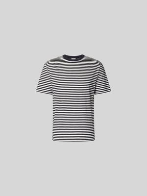 T-Shirt mit Rundhalsausschnitt Shop The Look MANNEQUINE