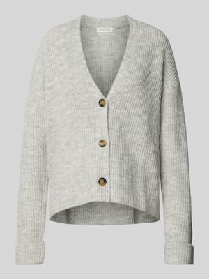 Strickjacke mit Knopfleiste Shop The Look MANNEQUINE