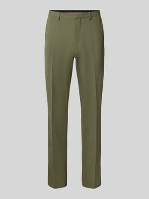 Super Slim Fit Anzughose aus Woll-Mix Modell 'Hesten253X' Shop The Look MANNEQUINE