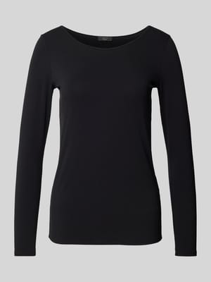 Longsleeve mit U-Boot-Ausschnitt Shop The Look MANNEQUINE