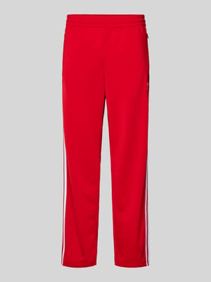 Straight leg sweatpants met labeltypische strepen Shop The Look MANNEQUINE