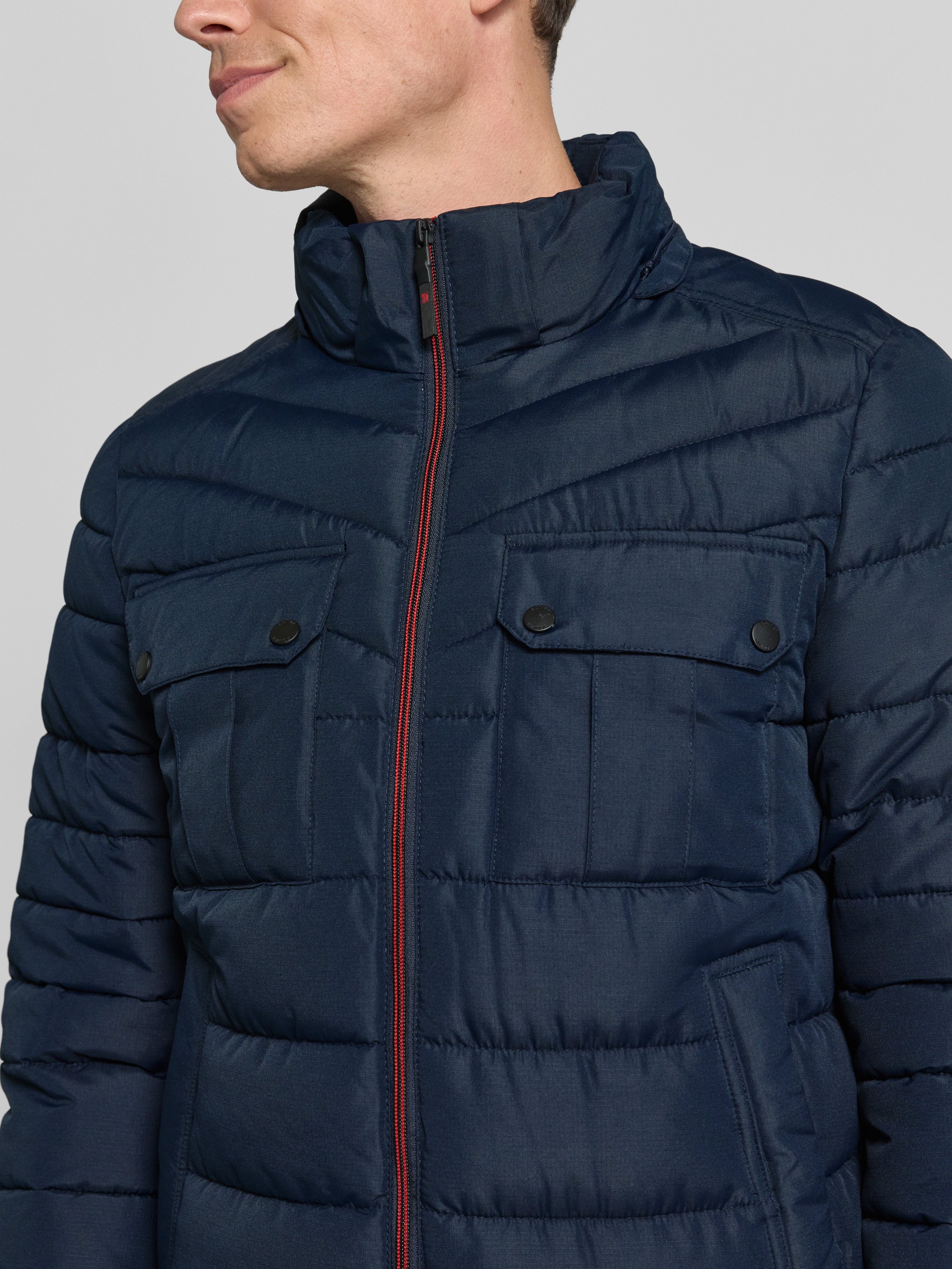 Auto Click Red s.Oliver RED LABEL Steppjacke mit Brusttaschen (marine) online kaufen