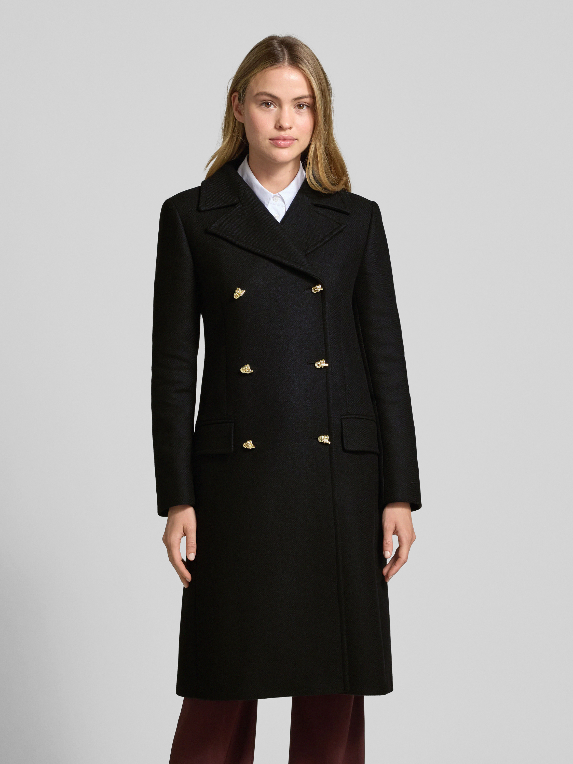 HUGO Wollmantel aus Woll-Mix (black) online kaufen