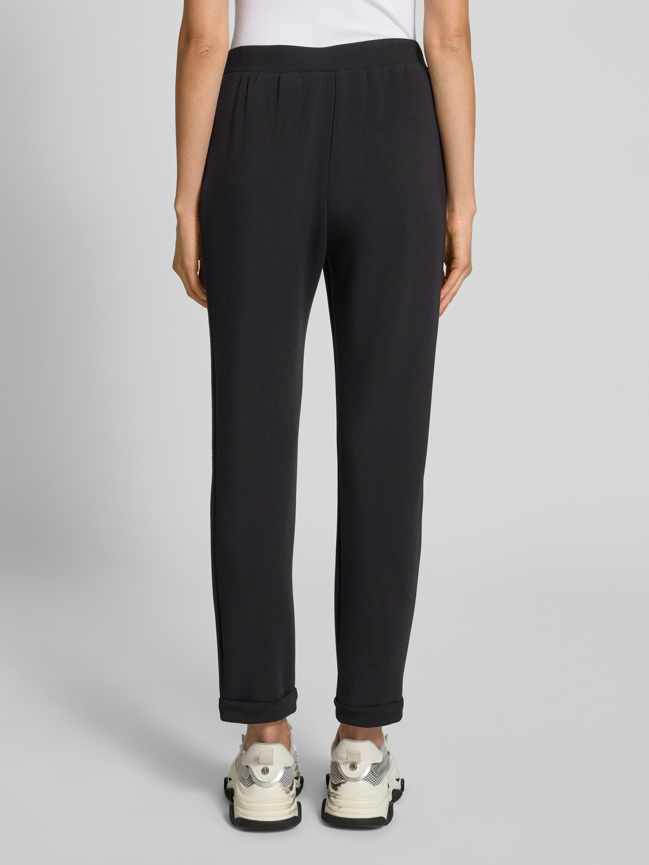LIU JO SPORT Sweatpants mit Galonstreifen und
