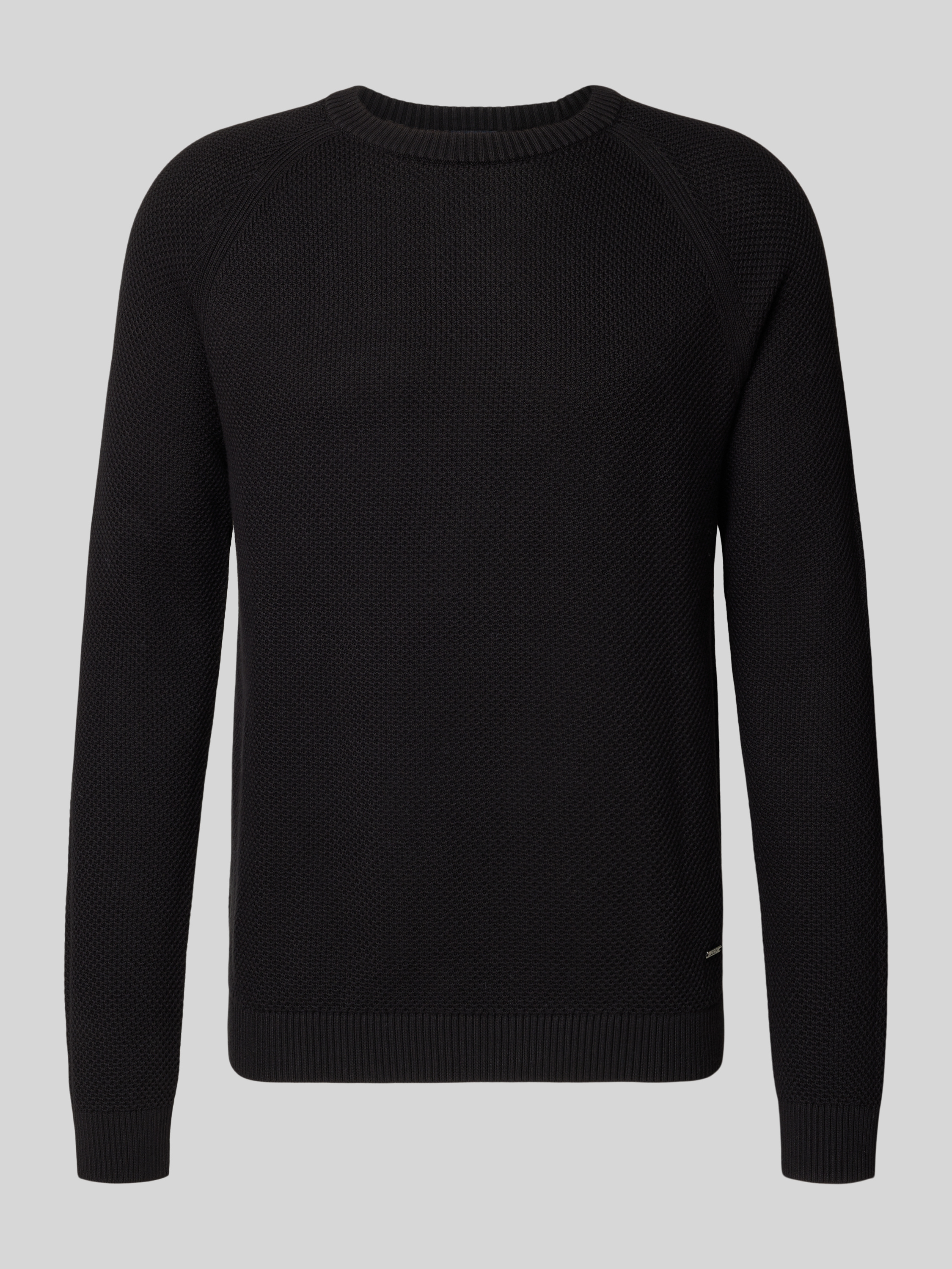 JOOP! Collection Strickpullover mit gerippten Abschlüssen Modell