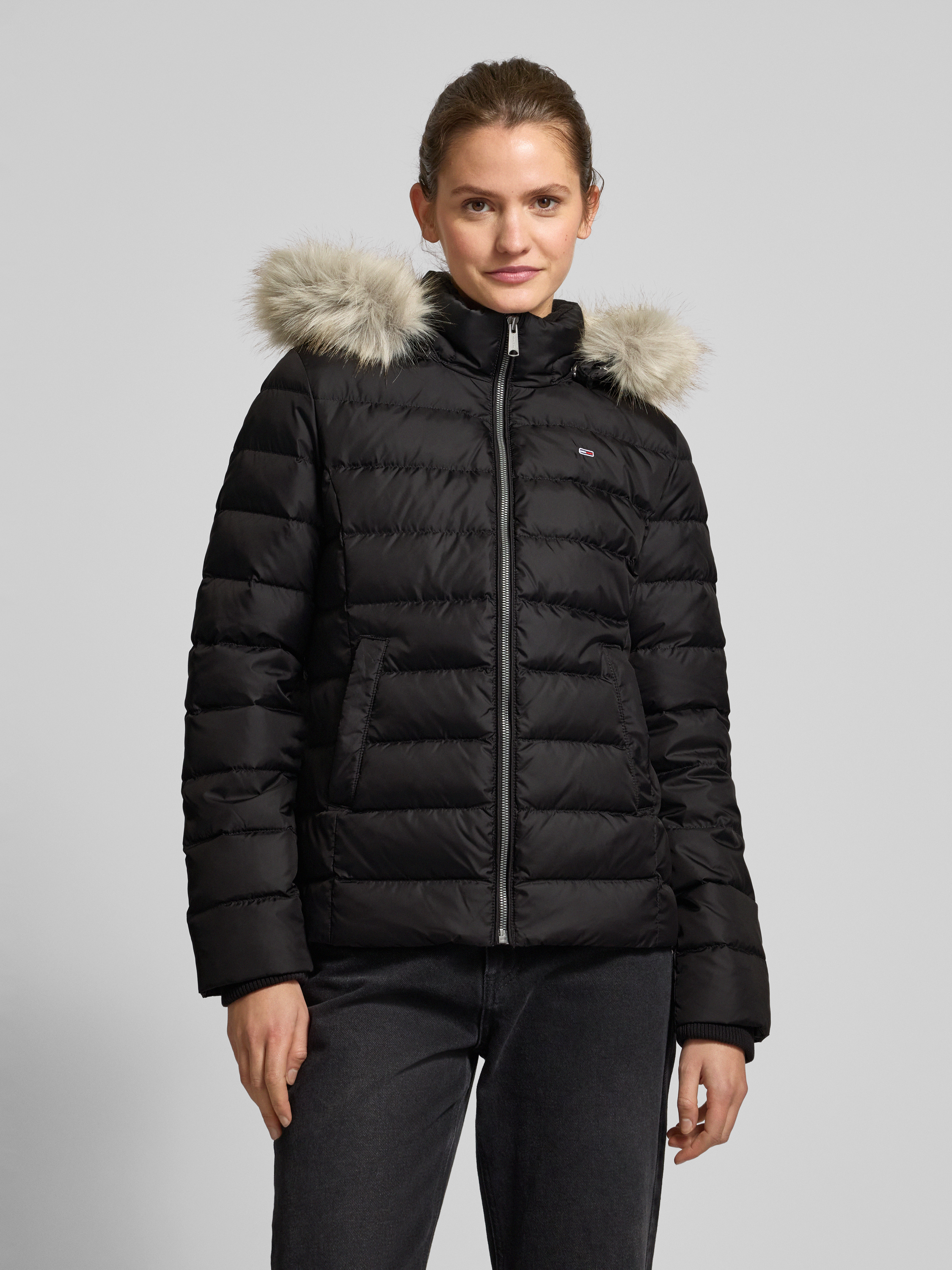 Winter Daunenmantel Tommy Hilfiger WeiÃƒÂŸe Jacke Damen Tommy