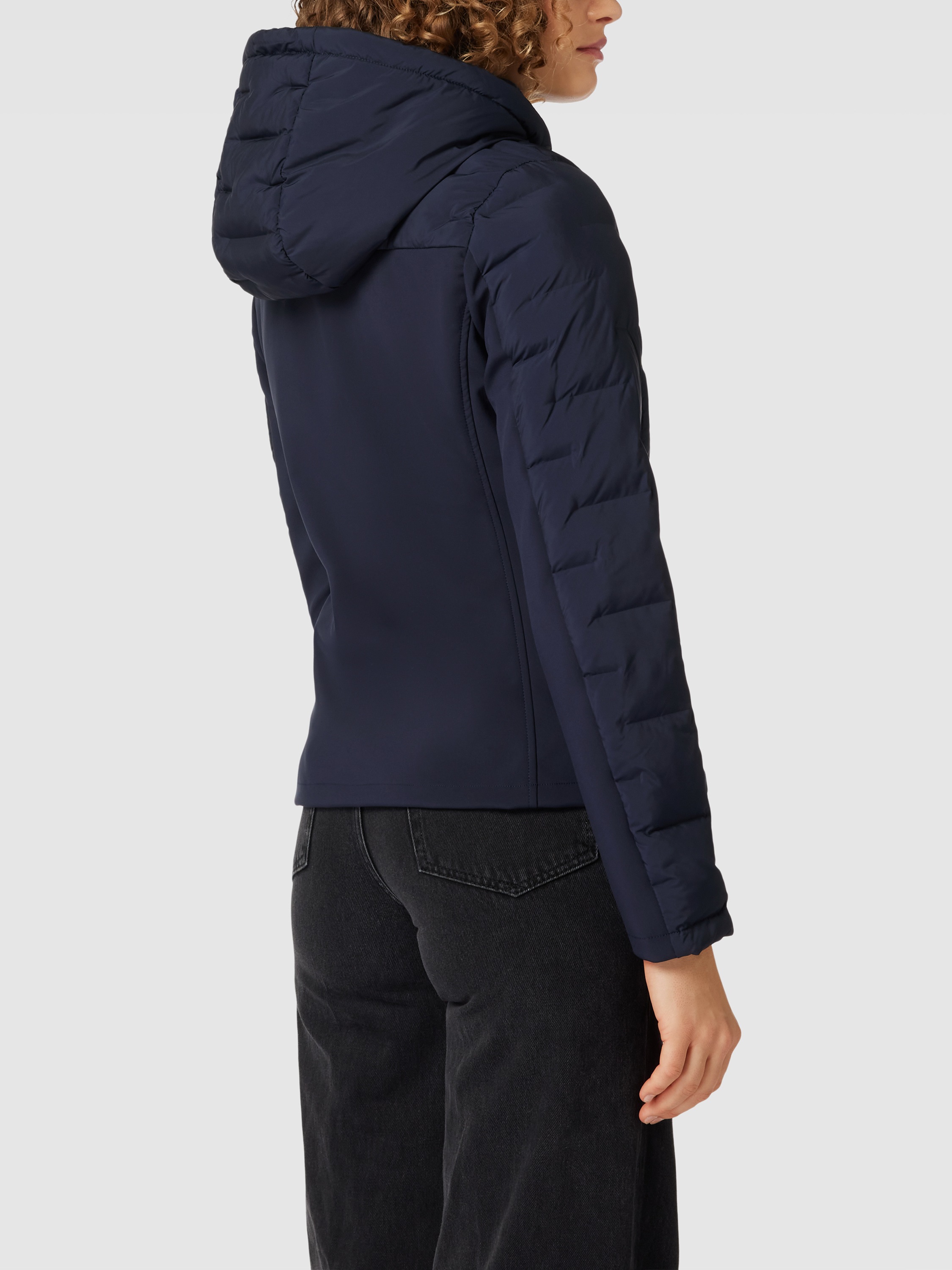S.Oliver Steppjacke Mit Abnehmbarer Kapuze - Leichte Outdoor-Jacke Im Slim Fit - Praktisch Mit Zwei-Wege-Reißverschluss