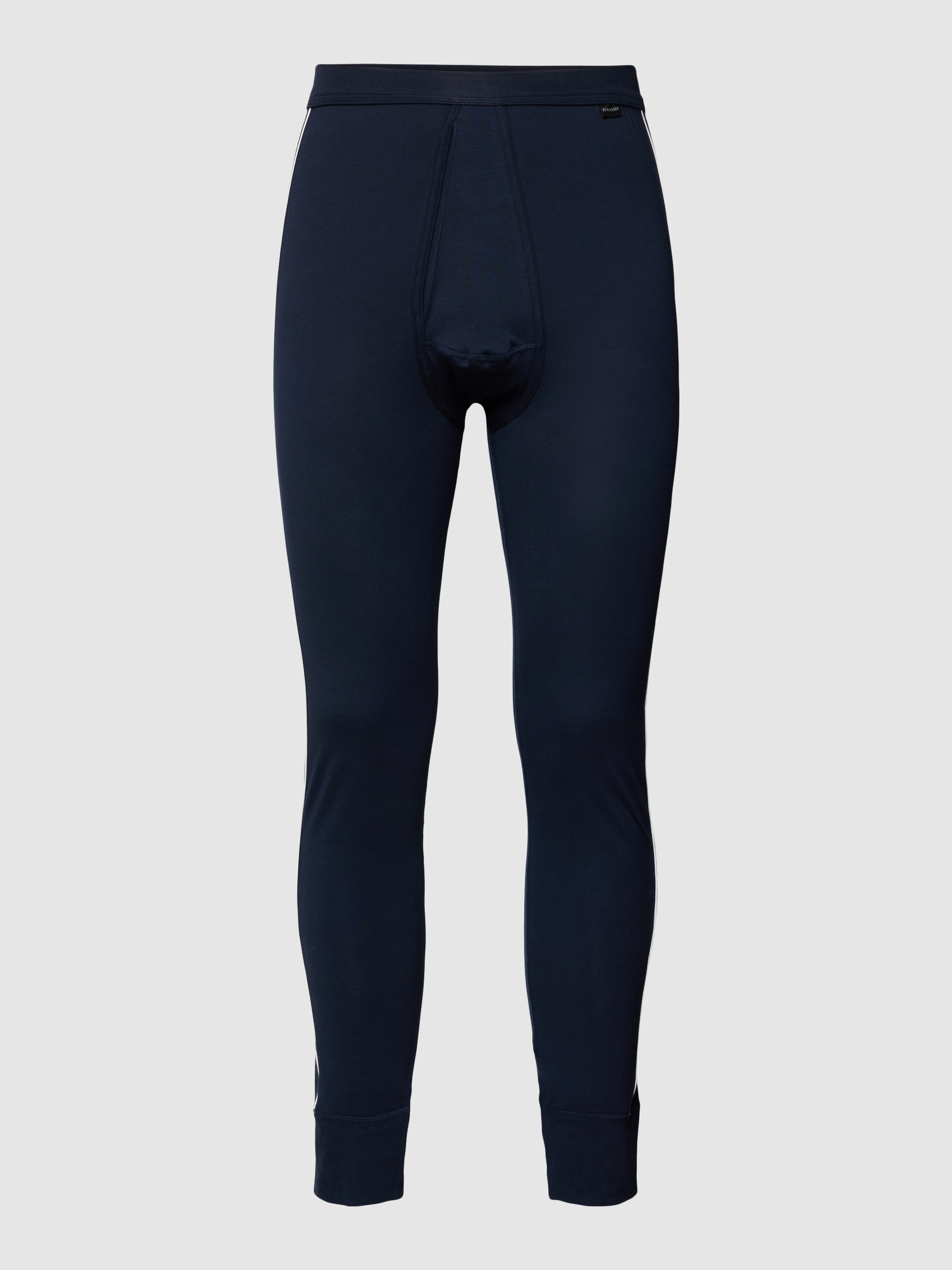 Herren Thermo-Unterhose Lang In Dunkelblau - Gefüttert, Größe M Bis 2XL Von Grand Man