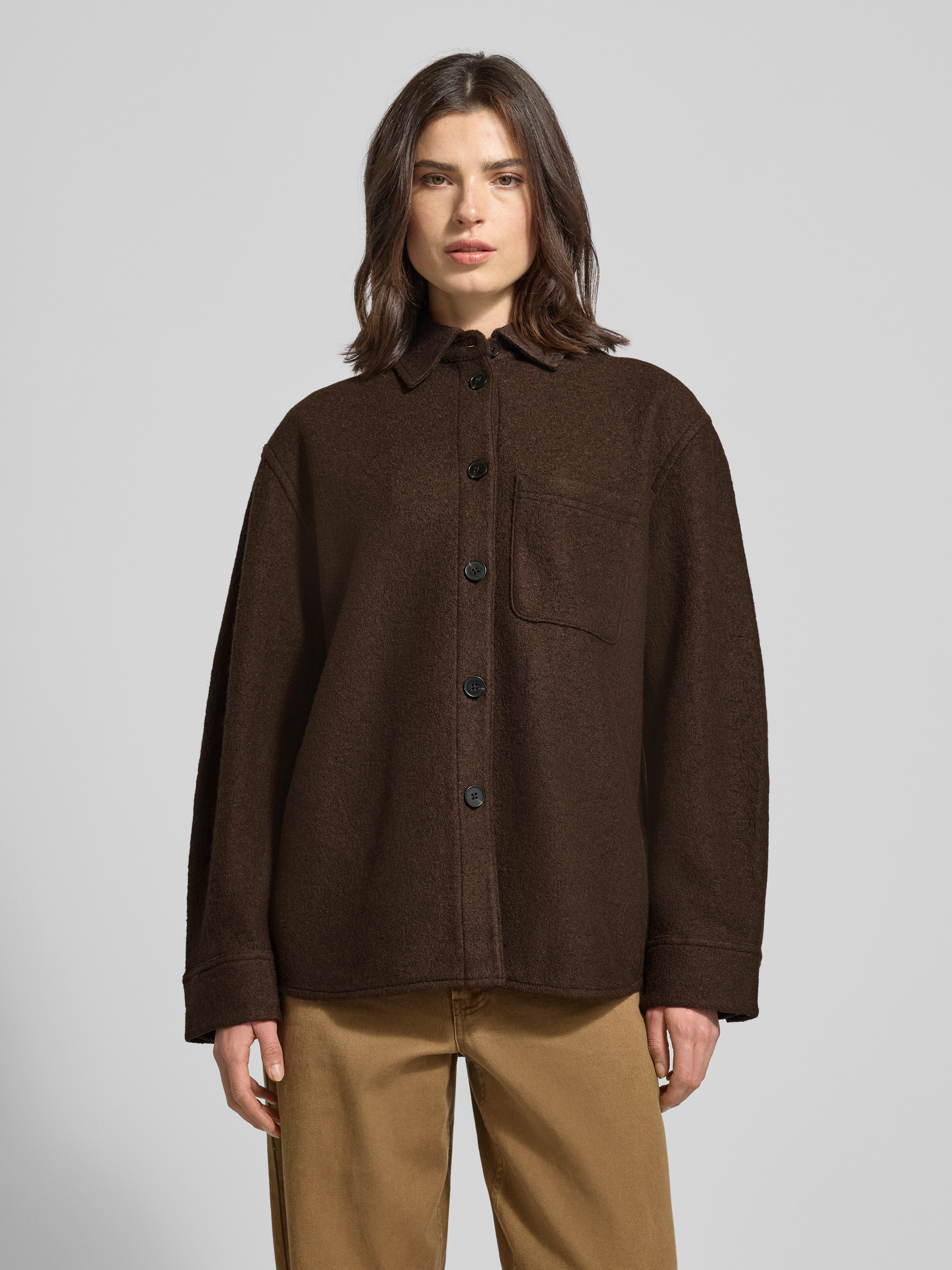 OVERSIZED HOODY POCLANOS X MARDI_BLACK main image 1