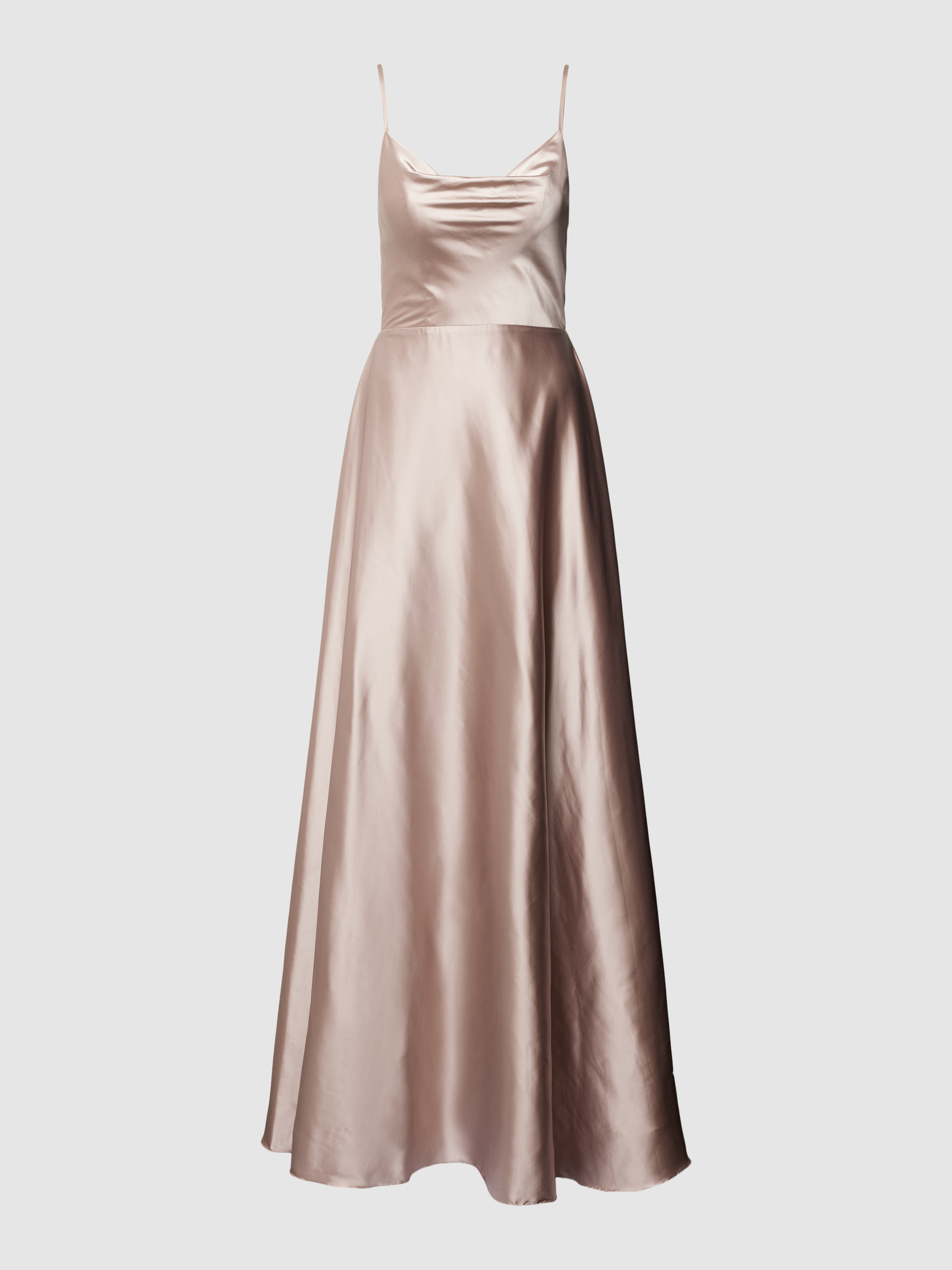 Laona Abendkleid mit Spaghettiträger (taupe) online kaufen