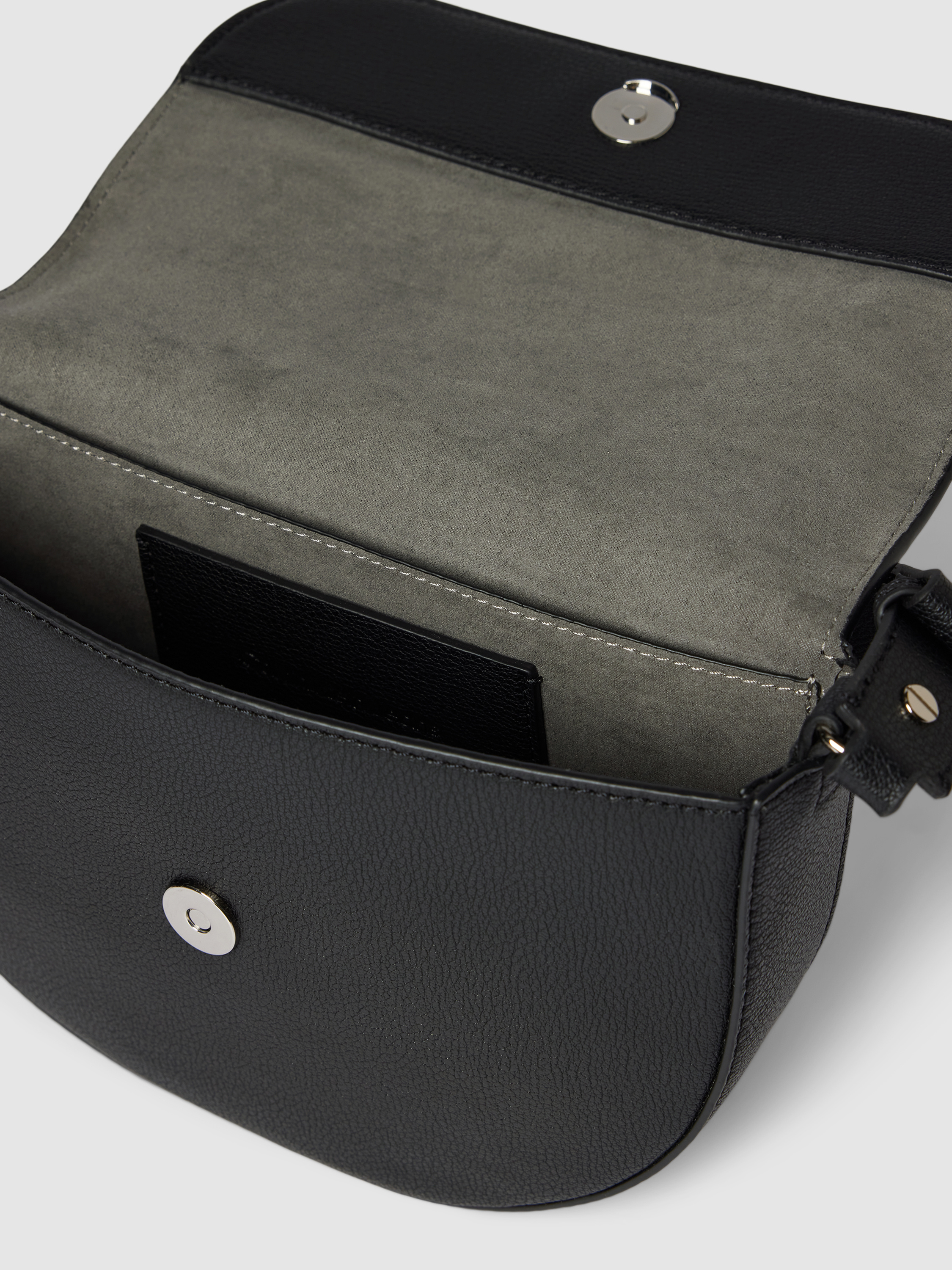 カルバンクライン   Jeans Minimal Monogram Saddle Calvin klein jeans Minimal Monogram Saddle crossbody Black