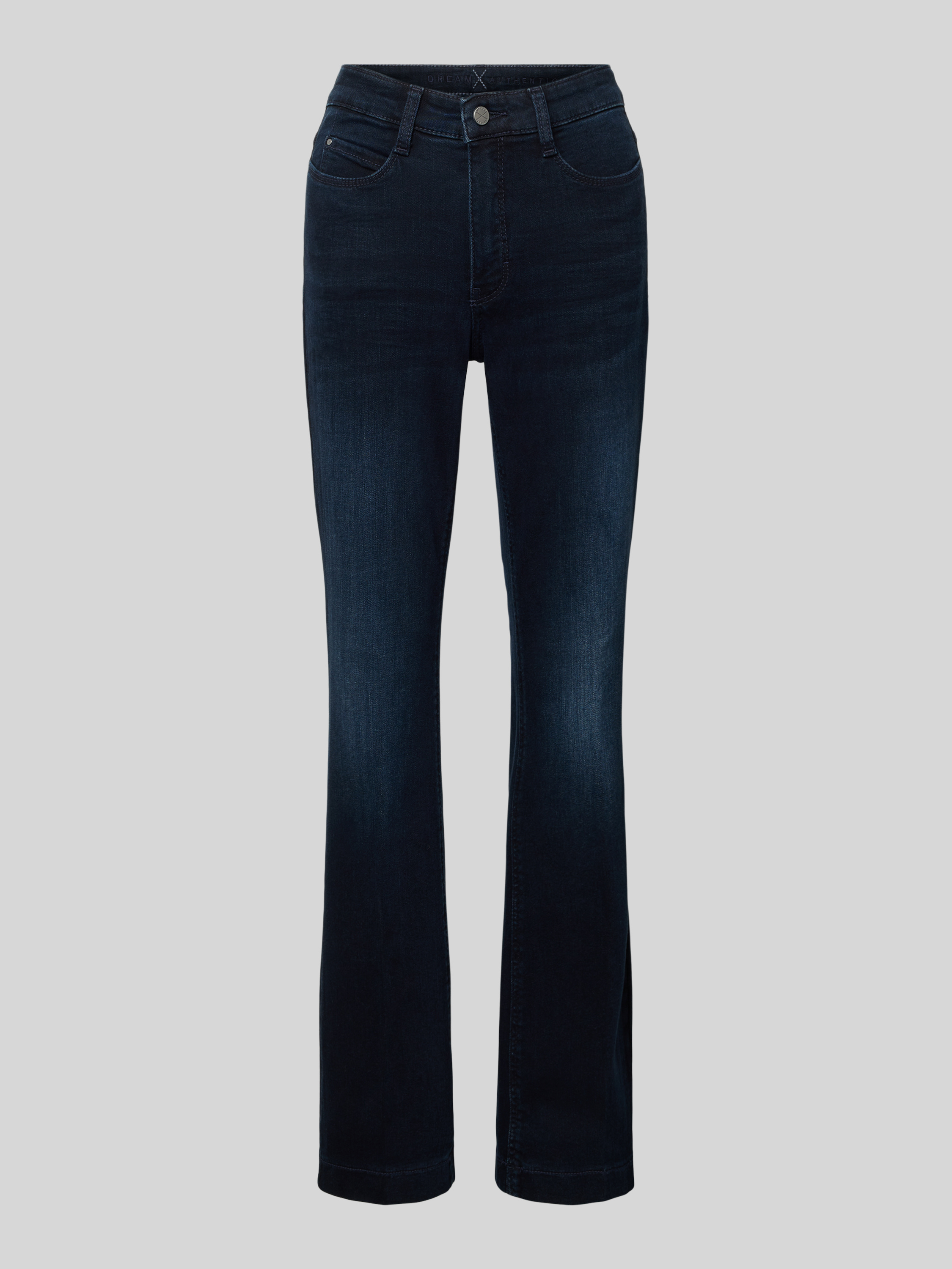 MAC Dames Jeans Dream Boot Slim Fit Bootcut Dark Blue - 46W X 32L