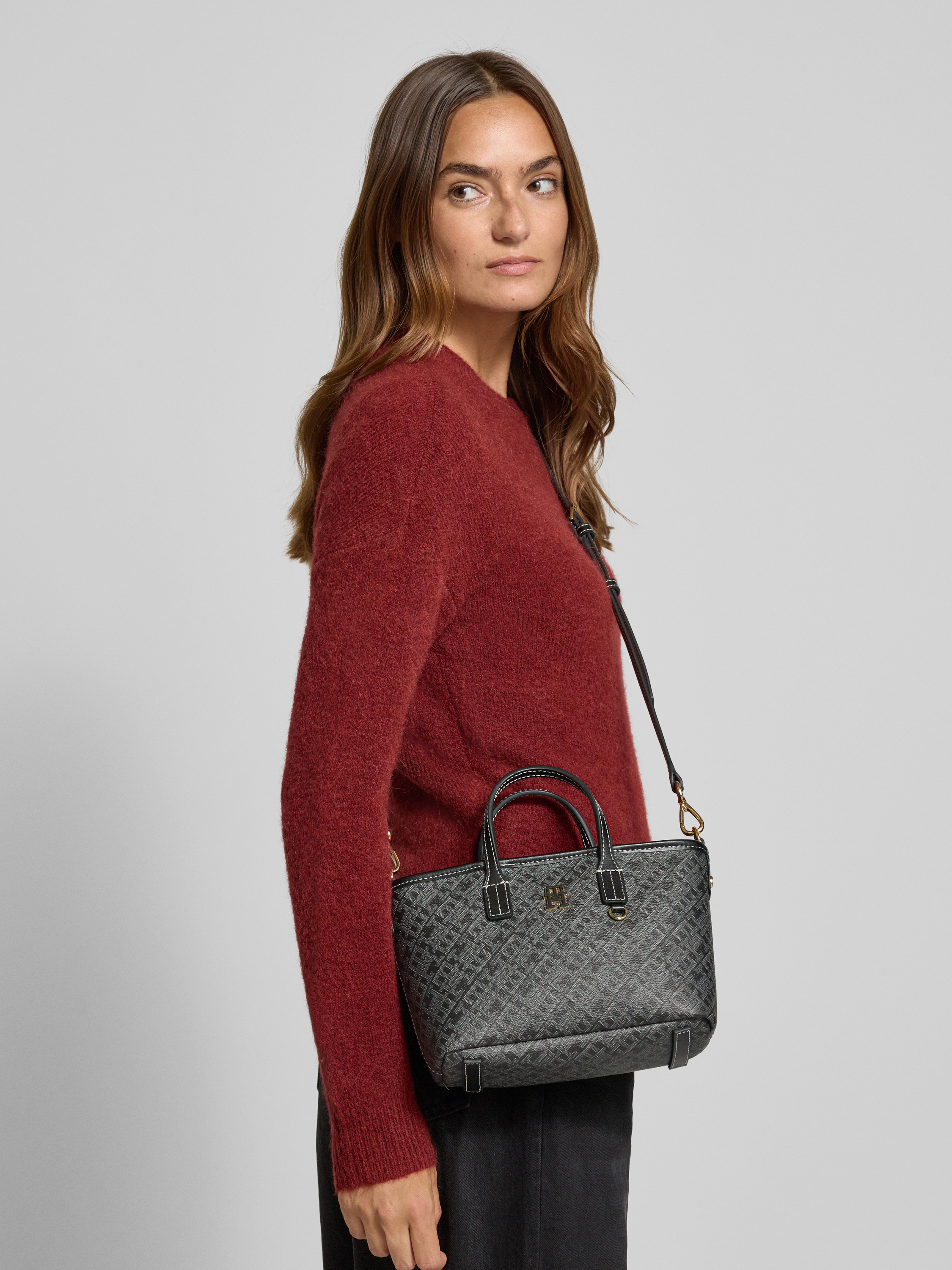 Tommy Hilfiger Tas Met Leren Applicaties In Zwart Online Kopen P C tommy-hilfiger-tas-met-leren-applicaties-in-zwart-online-kopen-p-c