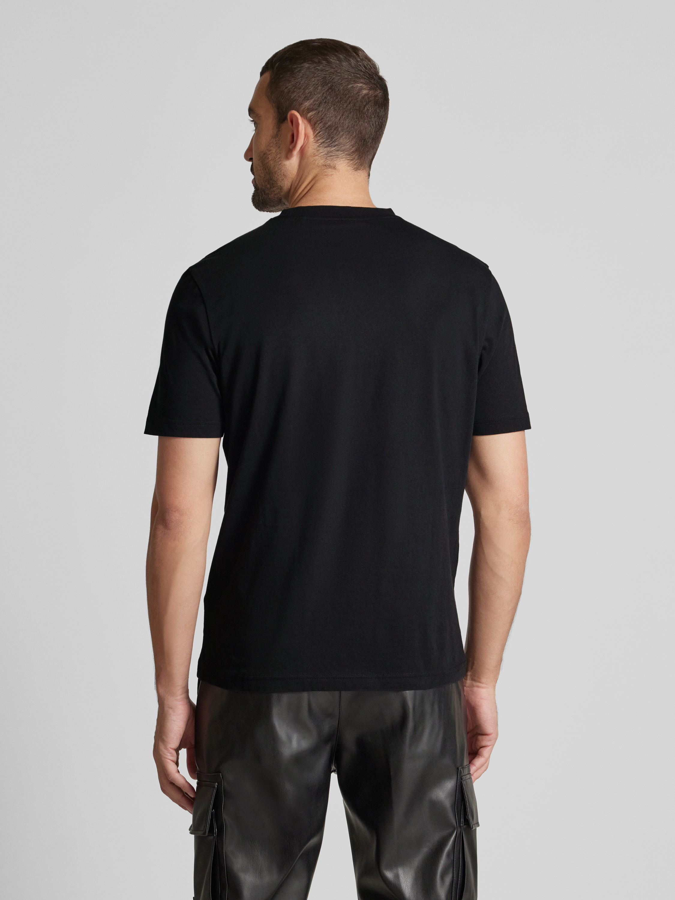 HUGO T-Shirt mit Label-Print Modell 'Dalayer' (black) online