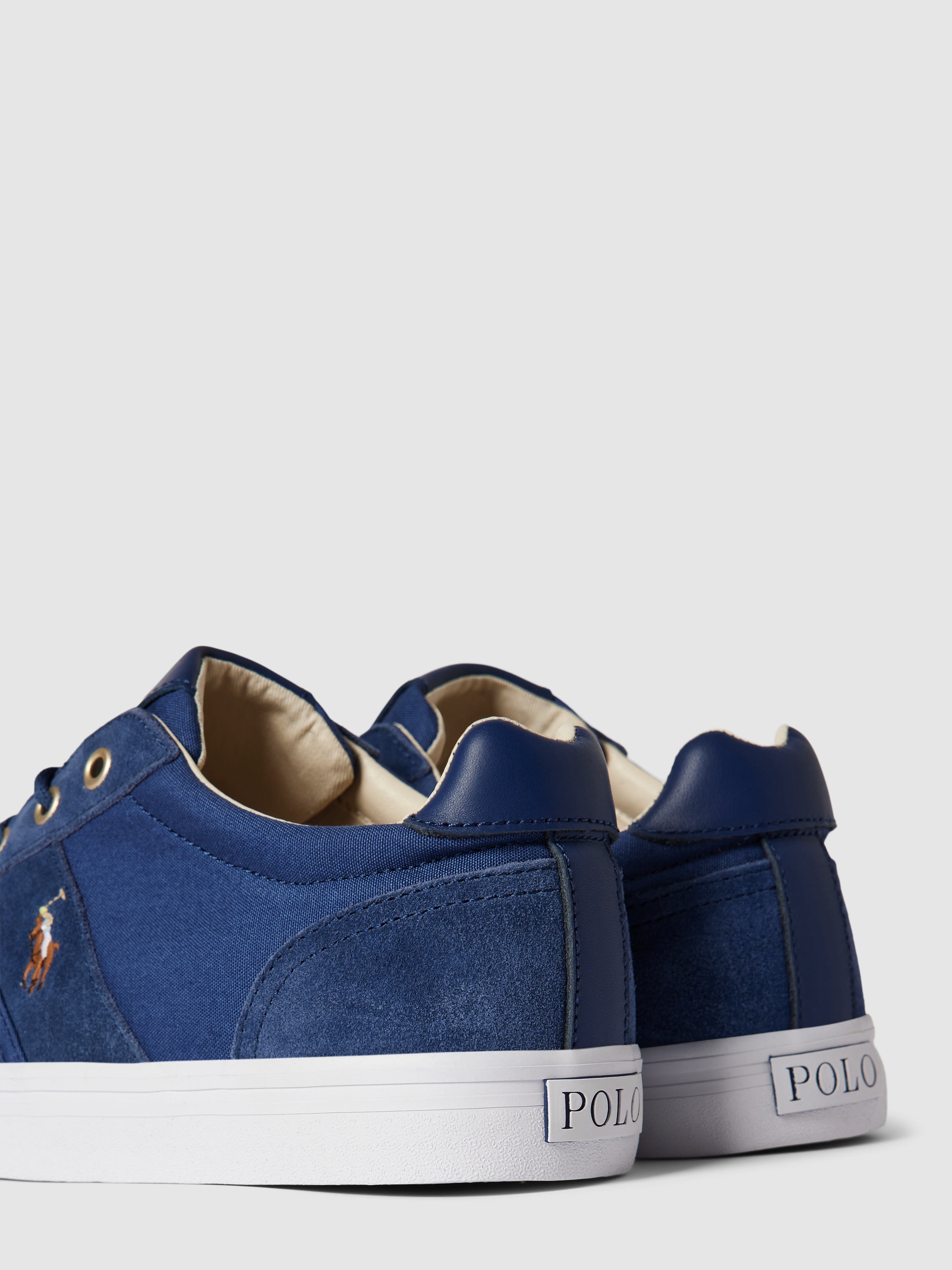 Tim Hanford Polo Ralph Lauren Sneaker mit Logo-Detail Modell 'HANFORD' (hellblau ...