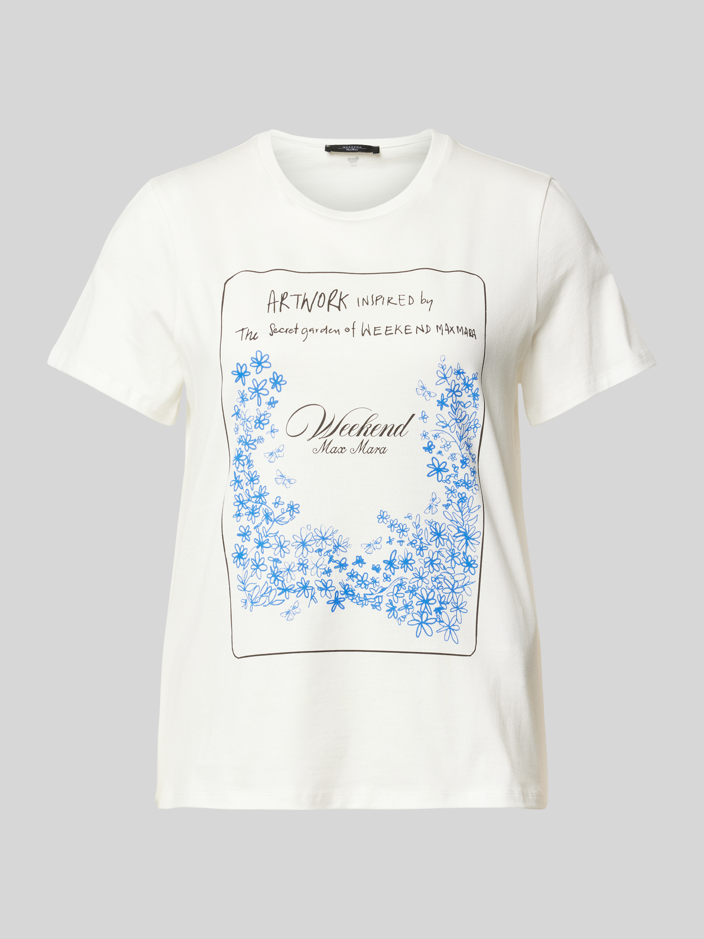 試着のみ　WEEKEND MaxMara 刺繍　鳥　花柄　Tシャツ　M 楽天市場】WEEKEND MAX MARA ウィークエンド マックスマーラ T