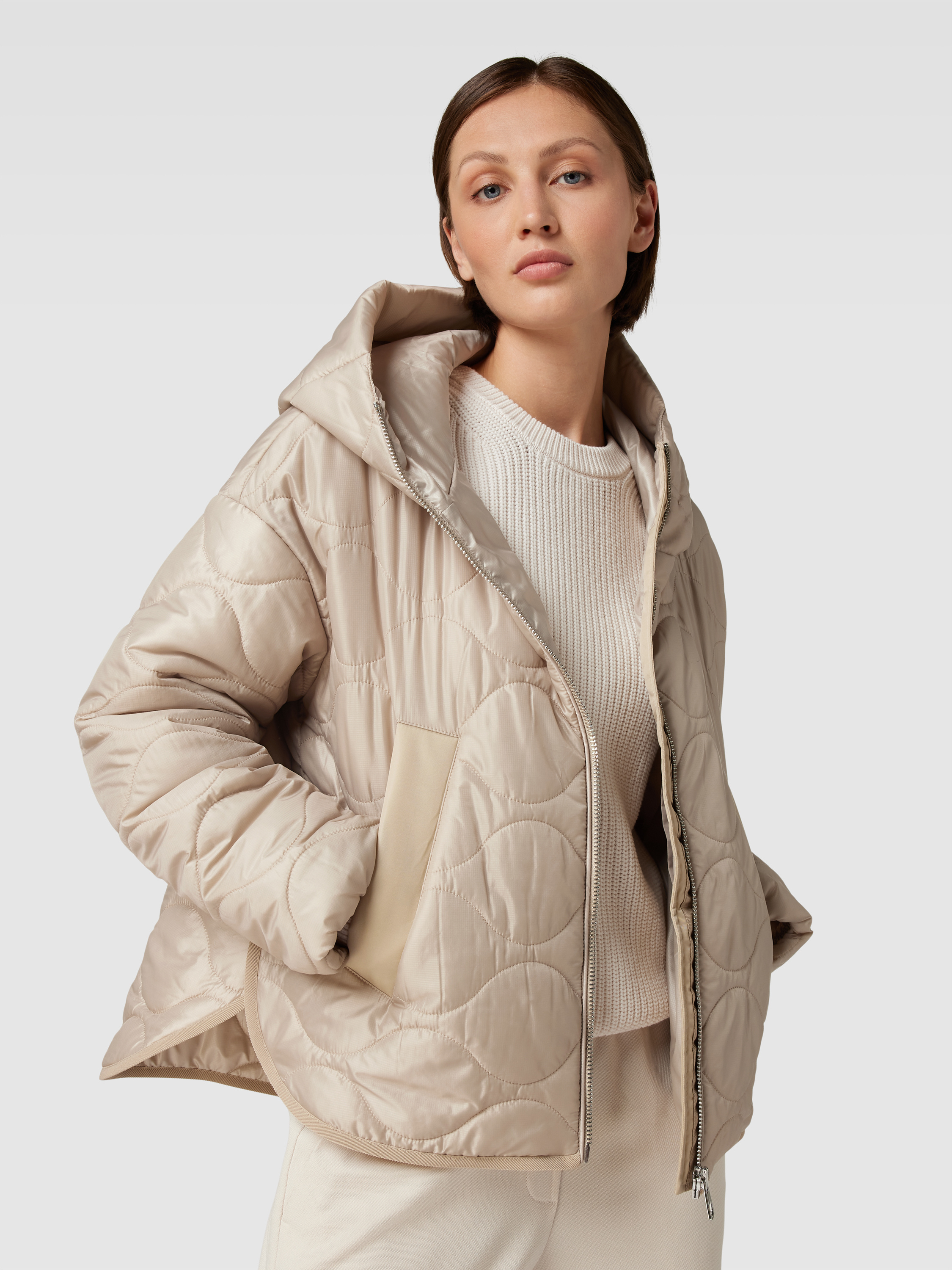 Marc O'Polo Jacke mit Steppnähten (beige) online kaufen