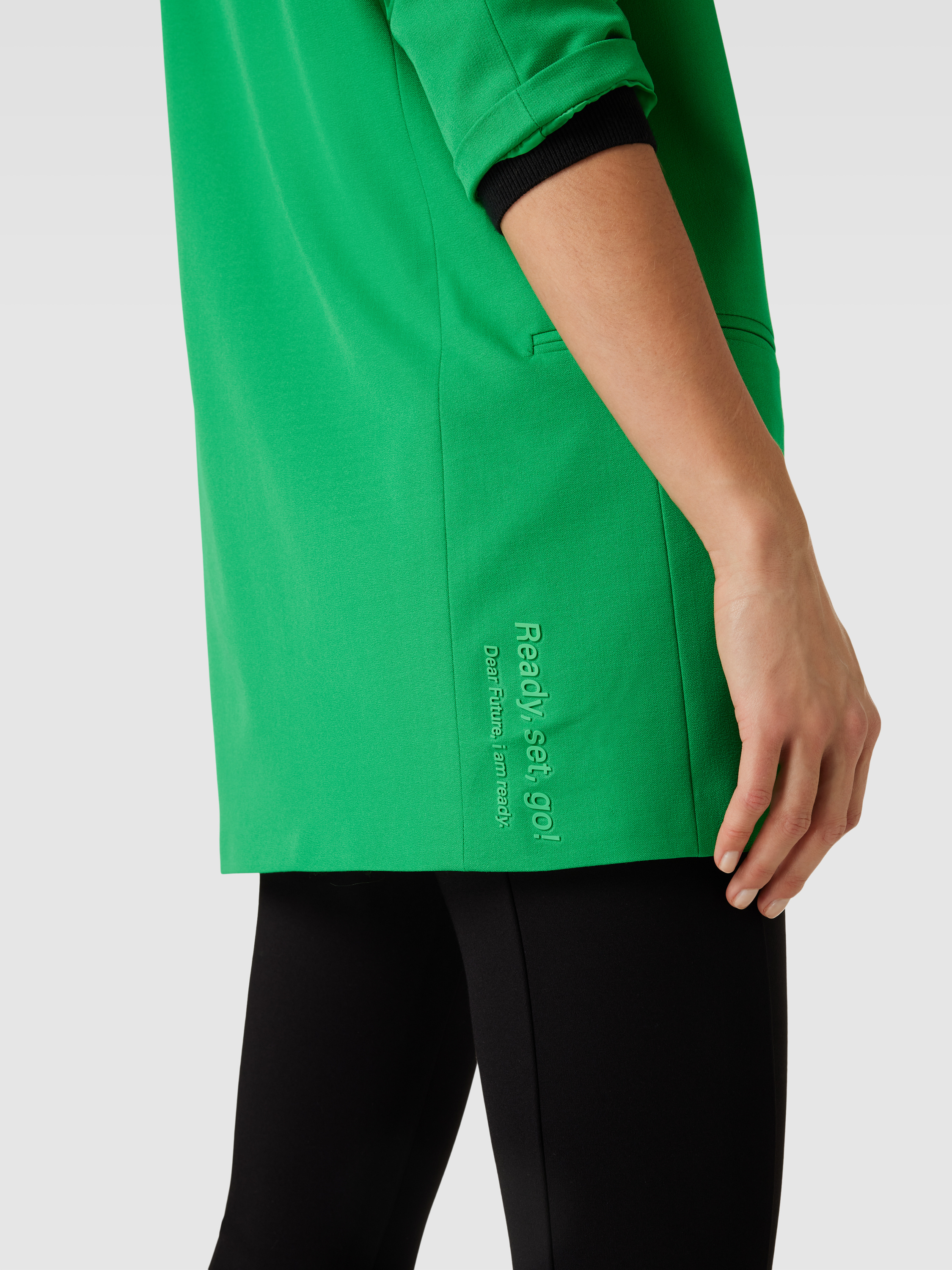 Smith and Soul Oversized Blazer mit Knopfverschluss (gruen) online