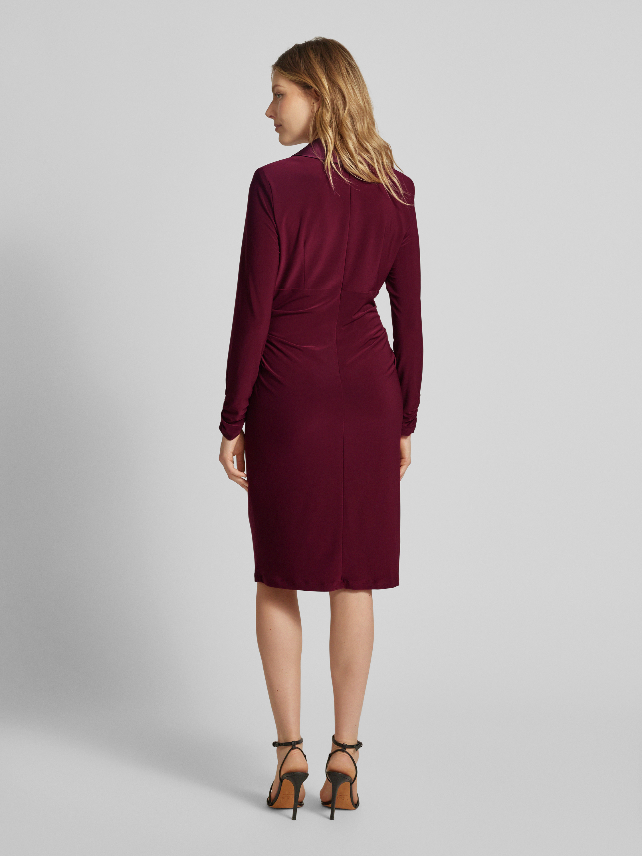 Adrianna Papell Damen Strickkleid - Elegant Mit Gestuften Ärmeln Für Besondere Anlässe