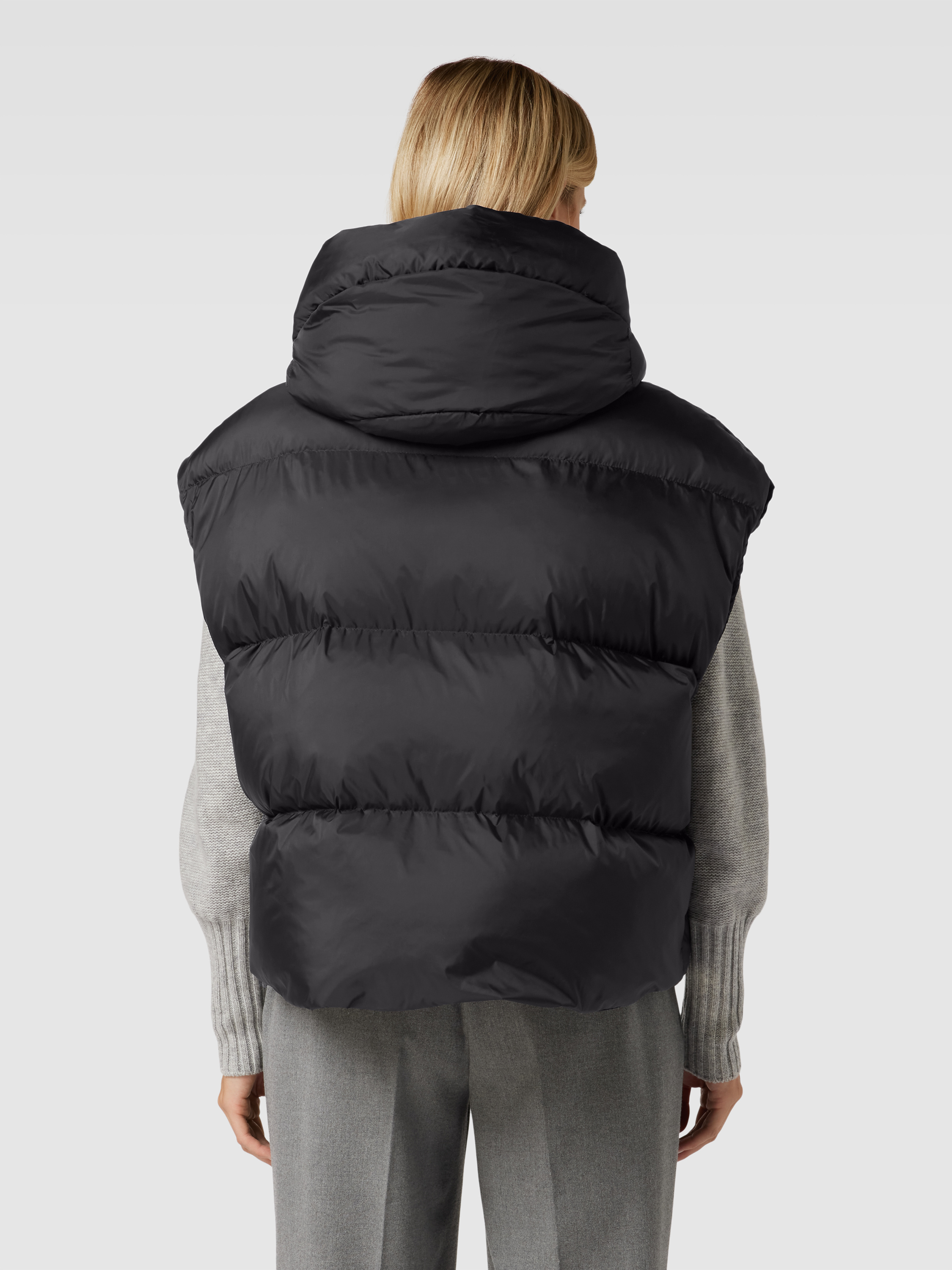 Strellson Leren jack met opstaande kraag, model 'Wells' in zwart online