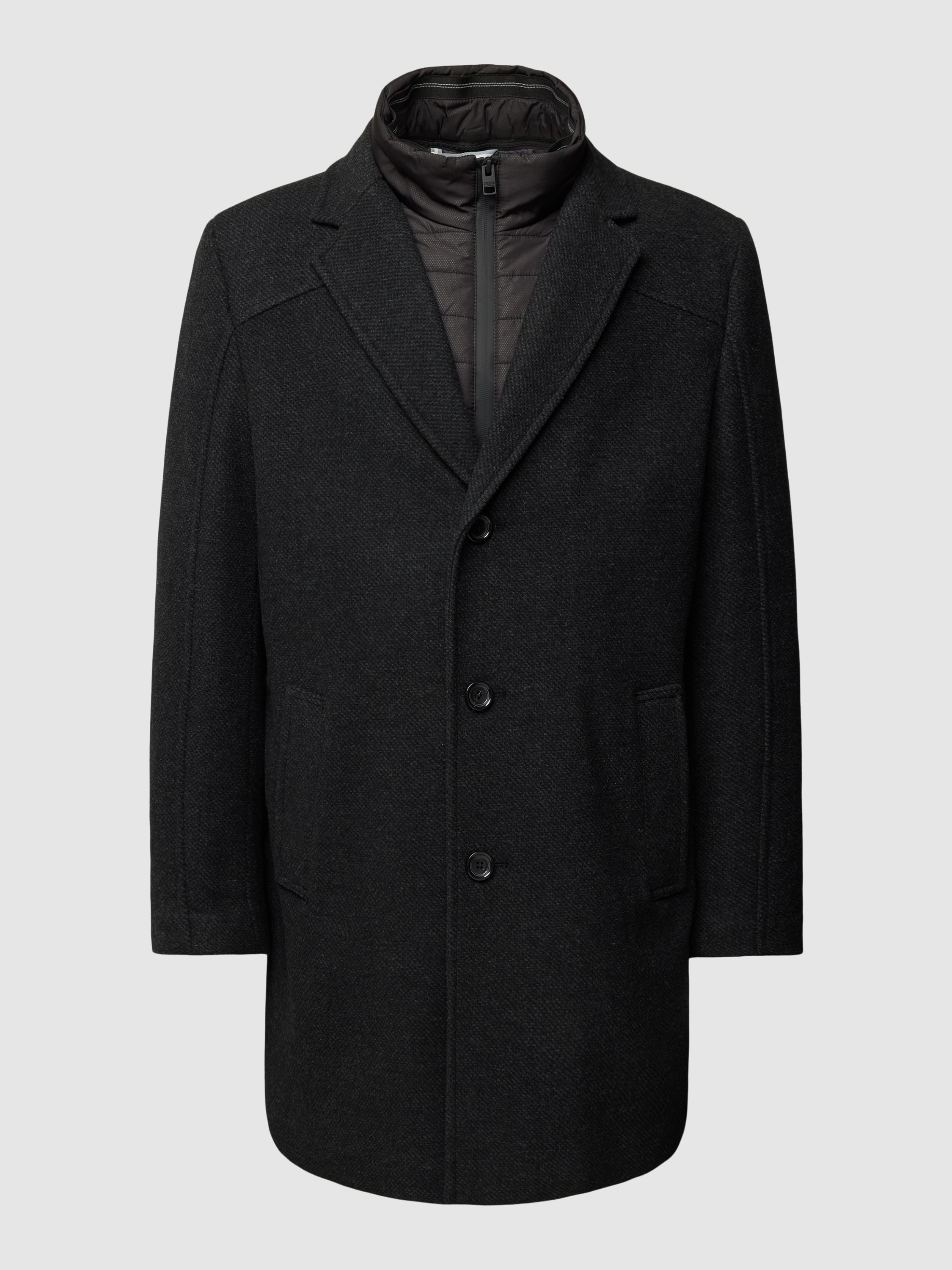 S.Oliver BLACK LABEL Blazer Uomo – Giacca Slim Fit Jacquard, Sfoderata