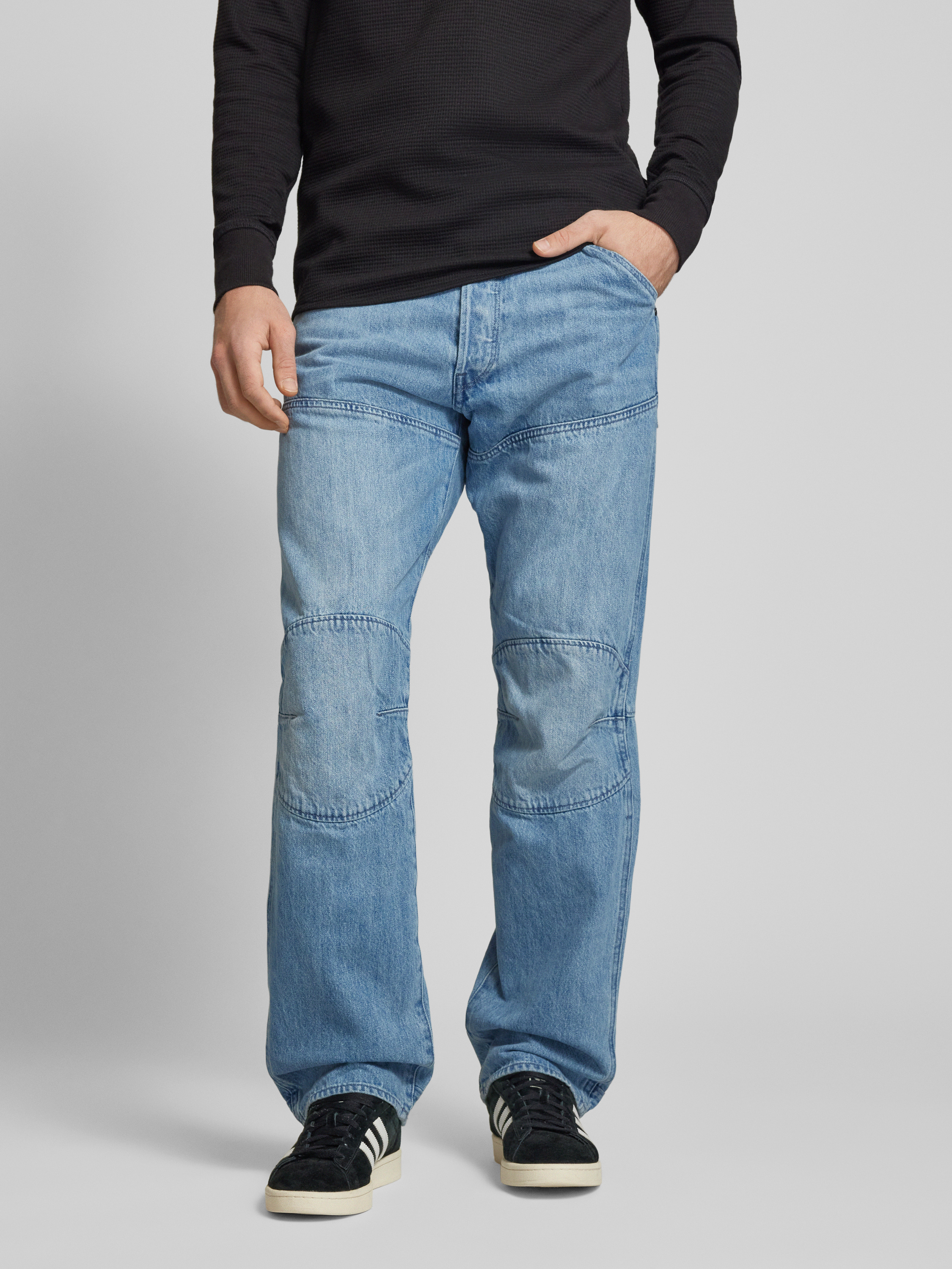 G-STAR RAW Avernus Flat Brim, blauw (river blue D24316-A504-2683), Eén maat