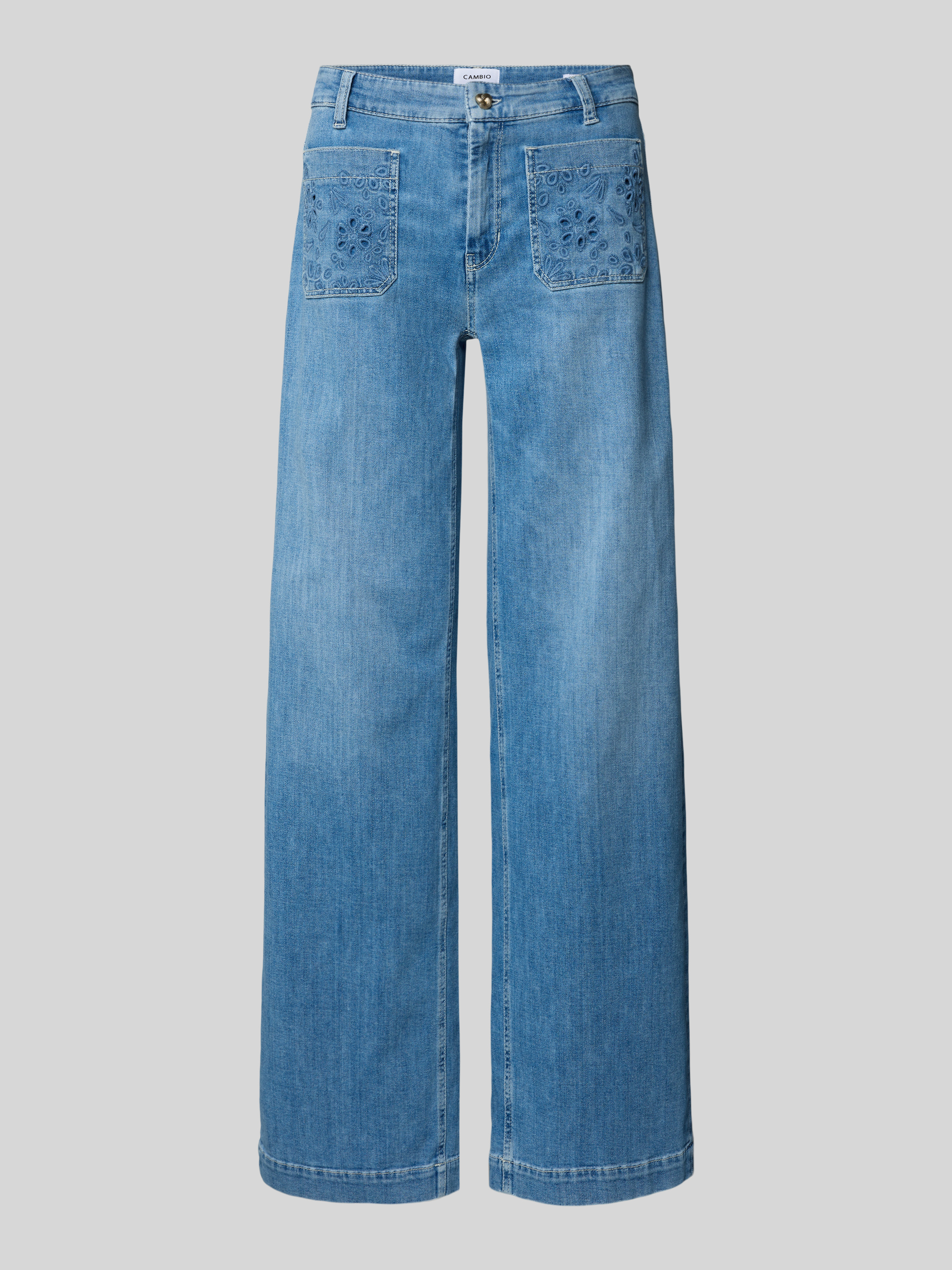 DeFacto Cargohose-Hosen für Damen mit Taschen Wide Leg Pants Women Pantaloni, Cachi, M Donna